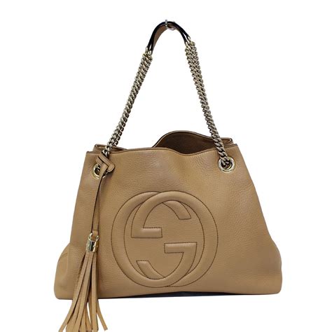 authentic gucci soho bag beige sale|cheapest gucci soho bag.